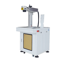 Máquina de marcação a laser de fibra Galvo IPG MOPA 30W para marcação fina em metais e alumínio anodizado