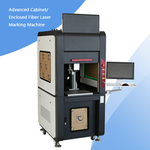 Ray Fine Full Fechado JPT MOPA M7 20W 80W 100W 150W 200W Galvo Fiber Laser marcação gravação máquina de corte com foco automático e sistema de posição da câmera Cyclops