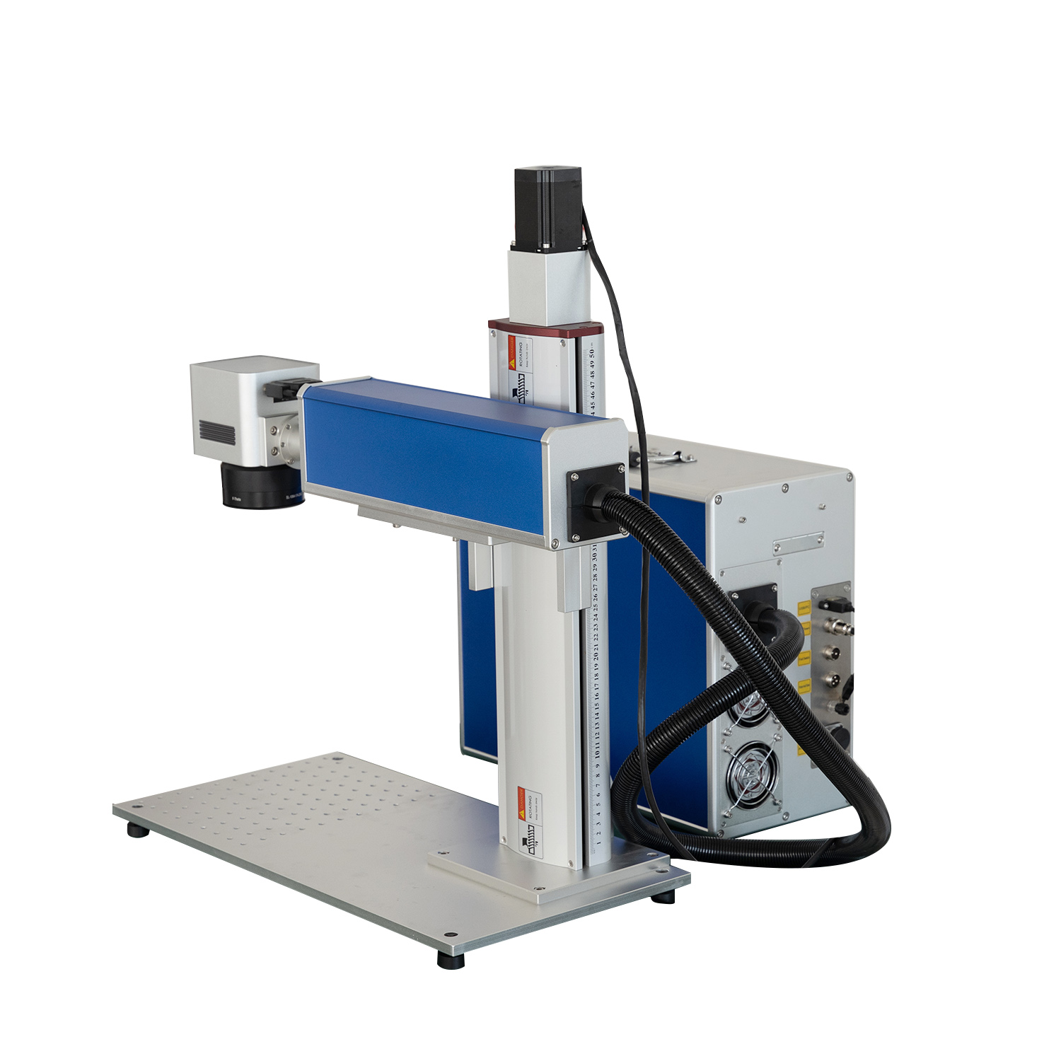 Máquina de gravação a laser de fibra motorizada EZCAD3 2.5D RAYCUS JPT 20W 30W 50W 60W 100W Preço