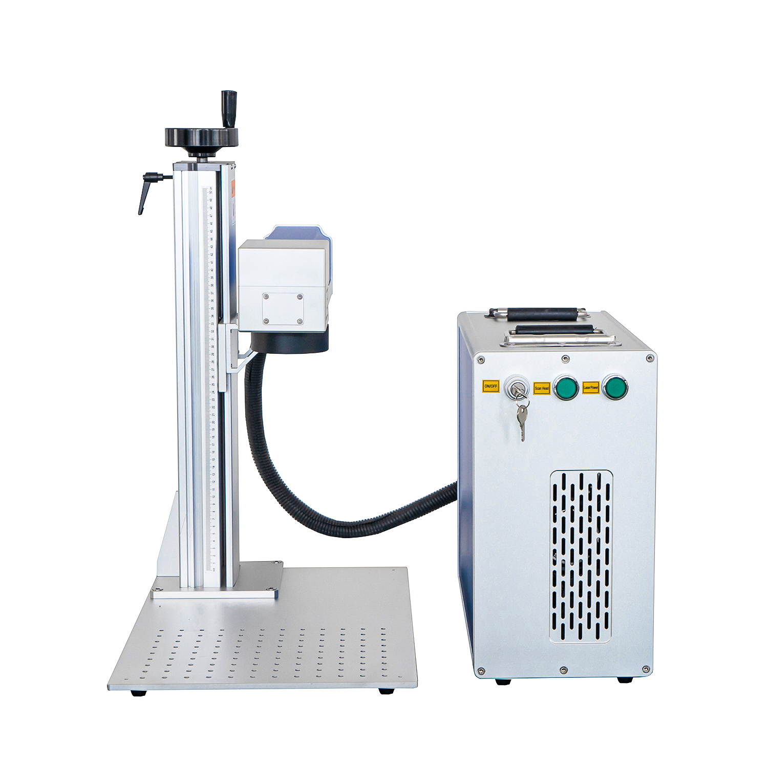 Máquina de marcação de fibra Máquina de marcação a laser e máquina de gravação a laser Mopa 100W JPT Color 60W 30W 50W