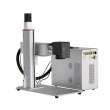 Nova máquina de corte de marcação de gravação a laser de fibra para posicionamento de câmera e exibição de fundo para metal plástico