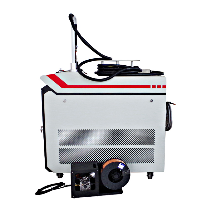 Raycus JPT Max 500w 1000w 1500w 2000w Máquina de solda a laser de fibra portátil de metal soldador a laser com alimentador de fio