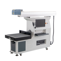 Grande formato 600x600mm tubo de vidro CO2 100W Galvo cortador a laser marcador gravador para filme reflexivo