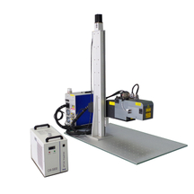 Máquina de gravação a laser de fibra com foco dinâmico superprecisão 3D com foco automático