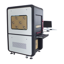 Corte em cubos de wafer de silício, placa de matriz de estêncil PCB máquina de corte a laser UV para placa de circuito PCB FPC