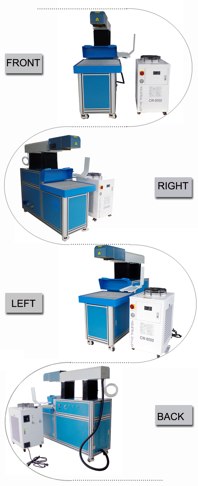 co2 200W 相干激光打标机